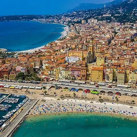 Apartament Studio Neuf - 2 Couchages - Hypercentre Menton - Plage - Mer - French Riviera