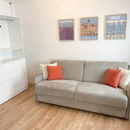 Studio Neuf - 2 Couchages - Hypercentre Menton - Plage - Mer - French Riviera Mentona