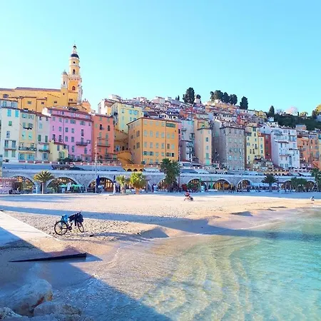 Apartament Studio Neuf - 2 Couchages - Hypercentre Menton - Plage - Mer - French Riviera *